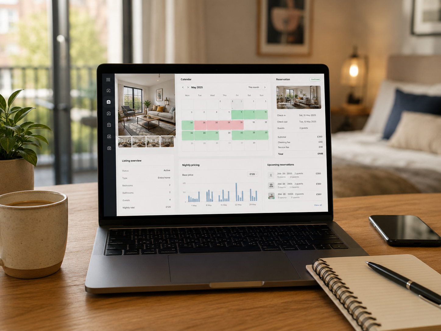 Revenue and calendar management